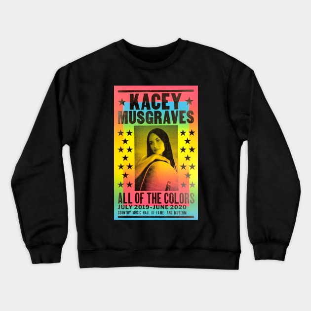 All of the Colors Crewneck Sweatshirt by manganpizza